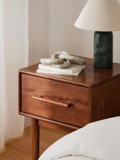 Oggetto decorativo in marmo bianco Milena