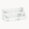 Organizer per cosmetici con effetto marmo Felicity