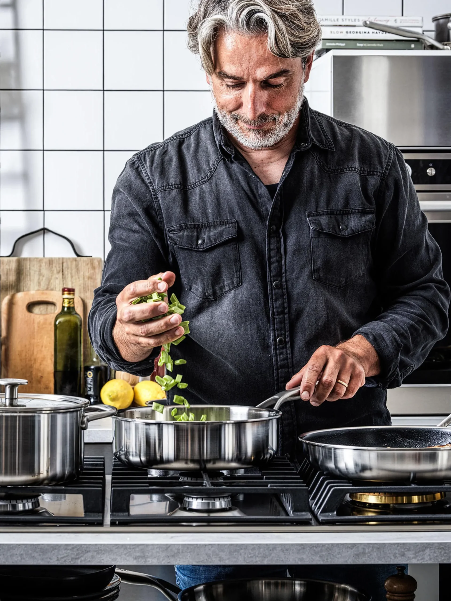 Padella con coperchio in vetro KitchenAid