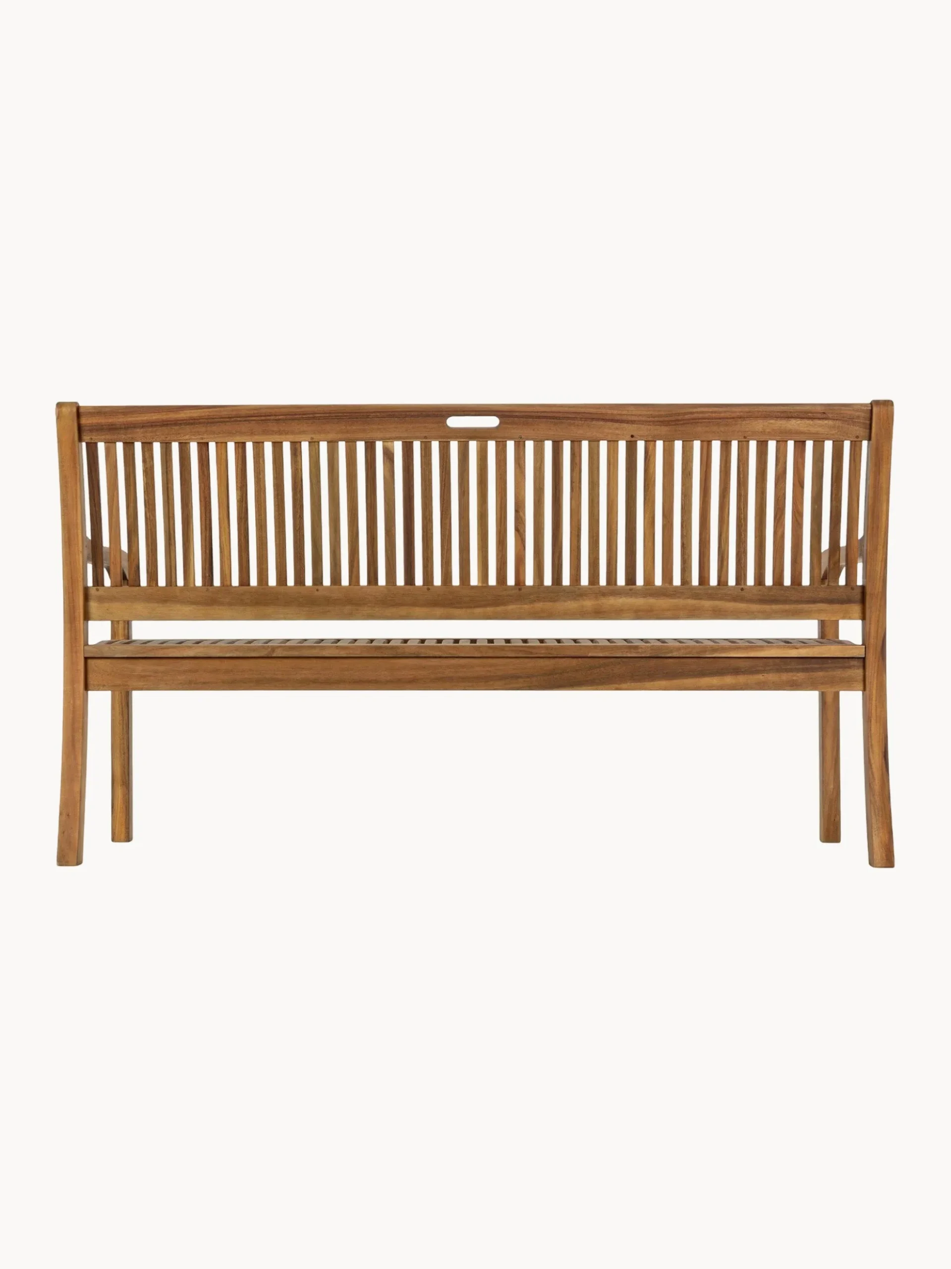 Panca da giardino in legno di acacia Noemi