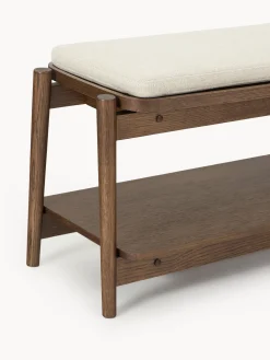 Panca imbottita con scarpiera Libby
