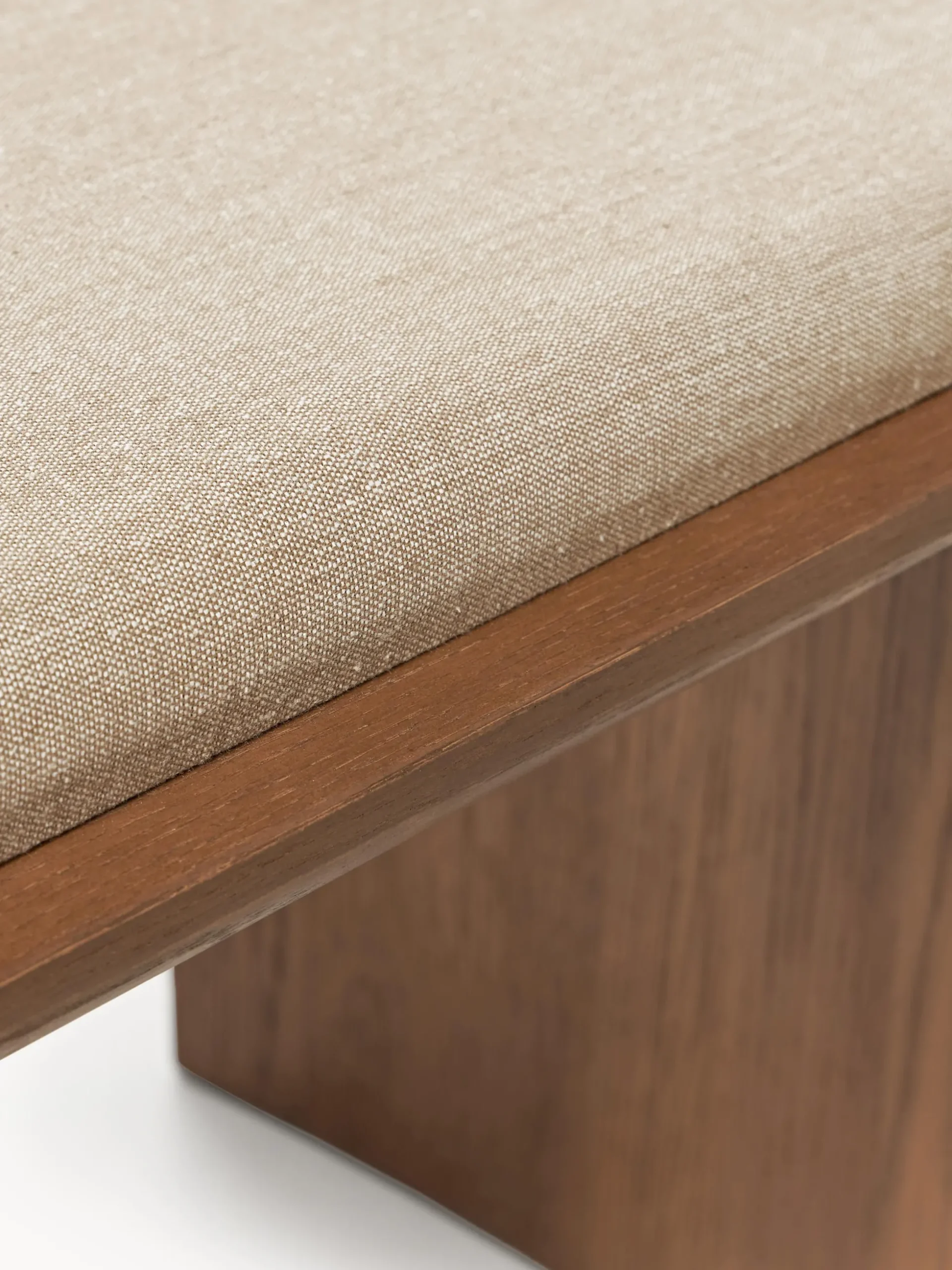 Panca in legno di quercia Chandler