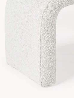 Panca imbottita in bouclé Penelope