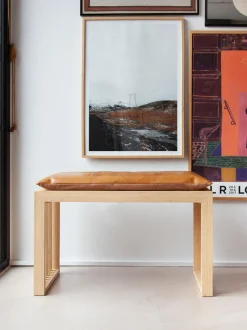 Panca in legno di bambù Rib