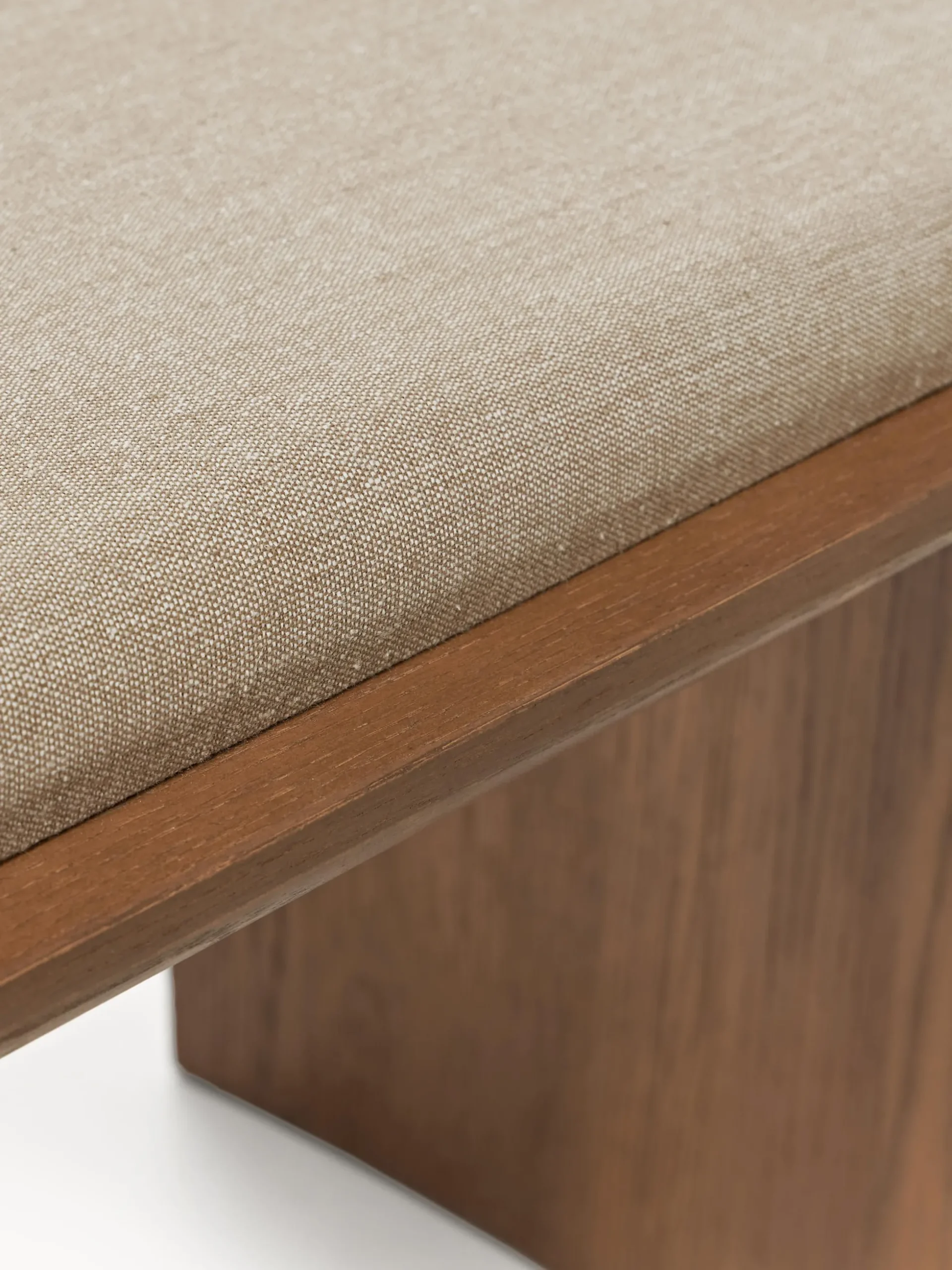 Panca in legno di quercia Chandler