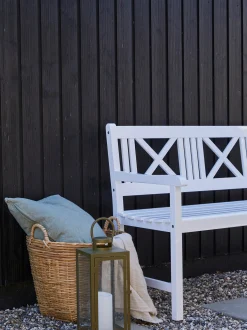 Panca Outdoor in legno di mogano Rosenborg
