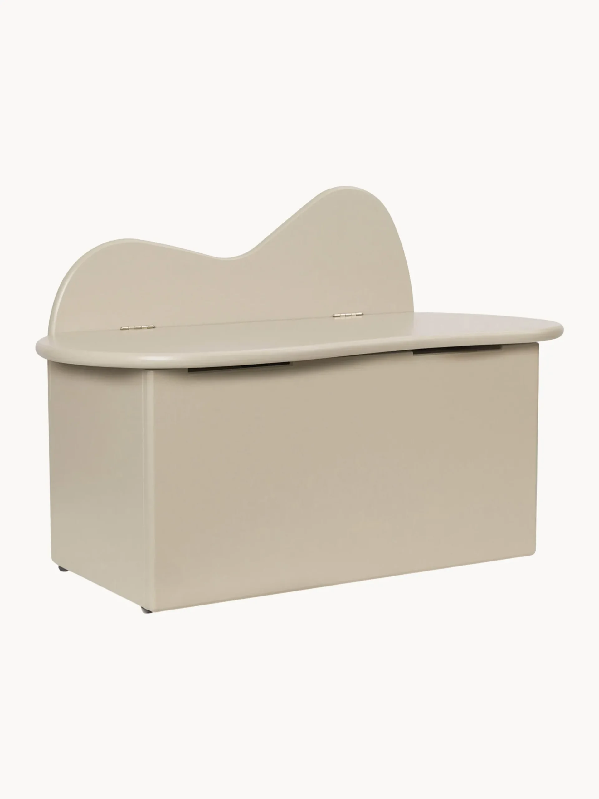 Panca per bambini in legno con vano contenitore Slope