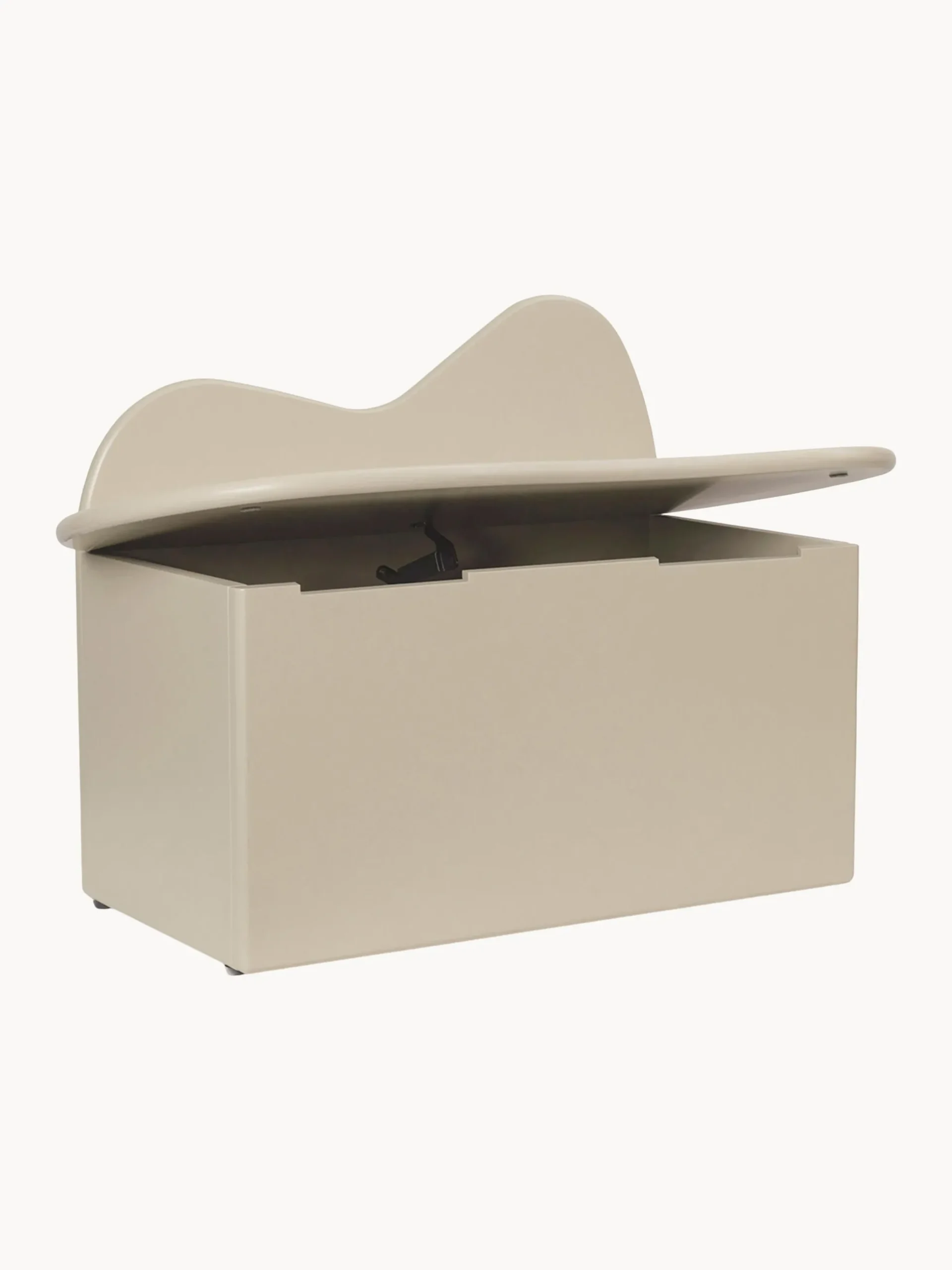 Panca per bambini in legno con vano contenitore Slope