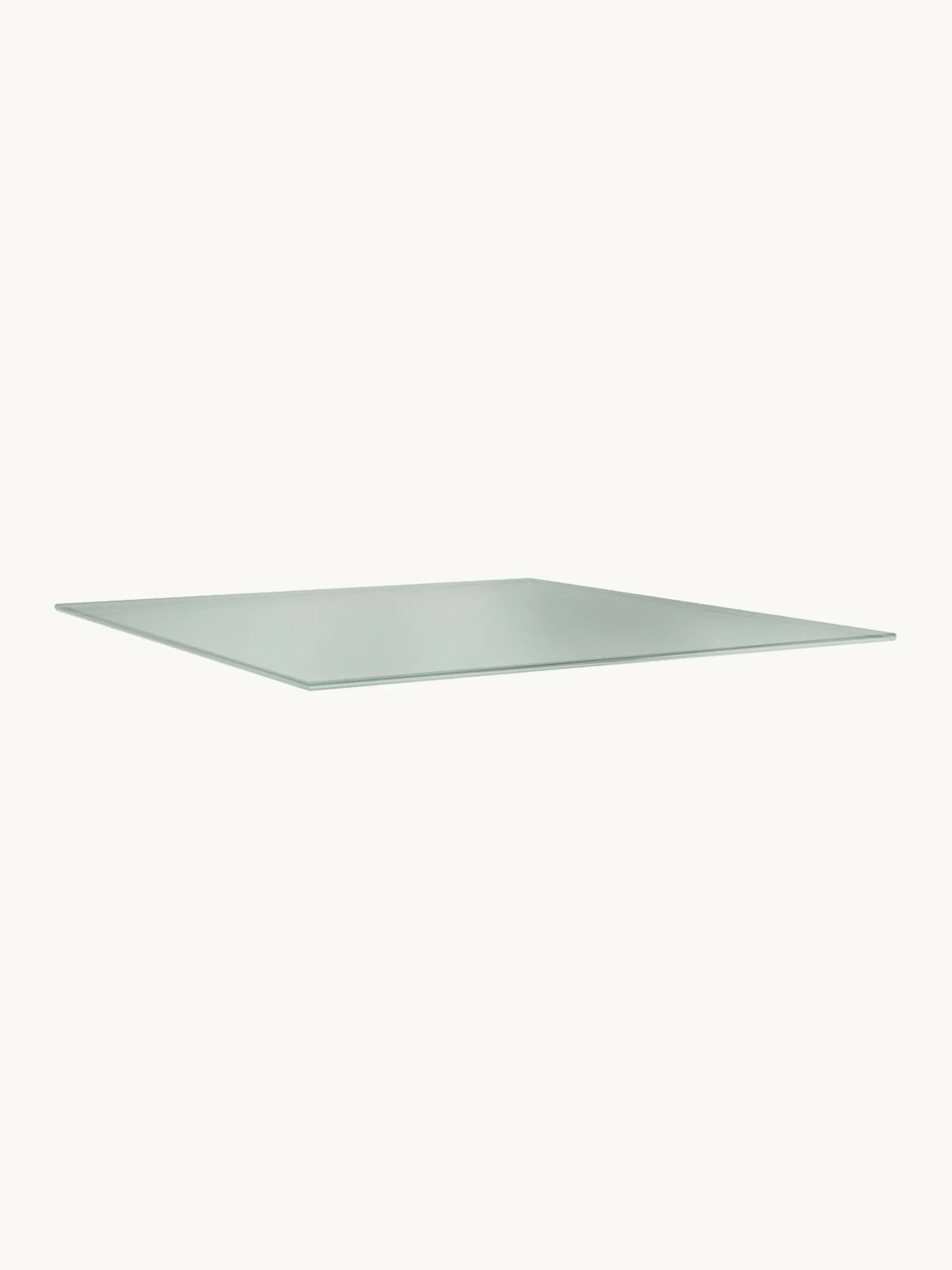 Pannello superiore in vetro per sistema di scaffali modulare Panton Wire Single, larg. 35 cm
