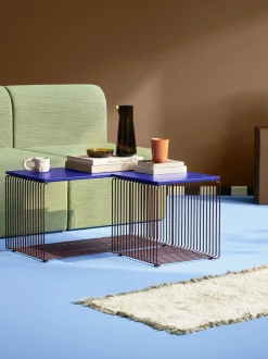 Pannello superiore per sistema di scaffali modulari Panton Wire Extended, larg. 70 cm