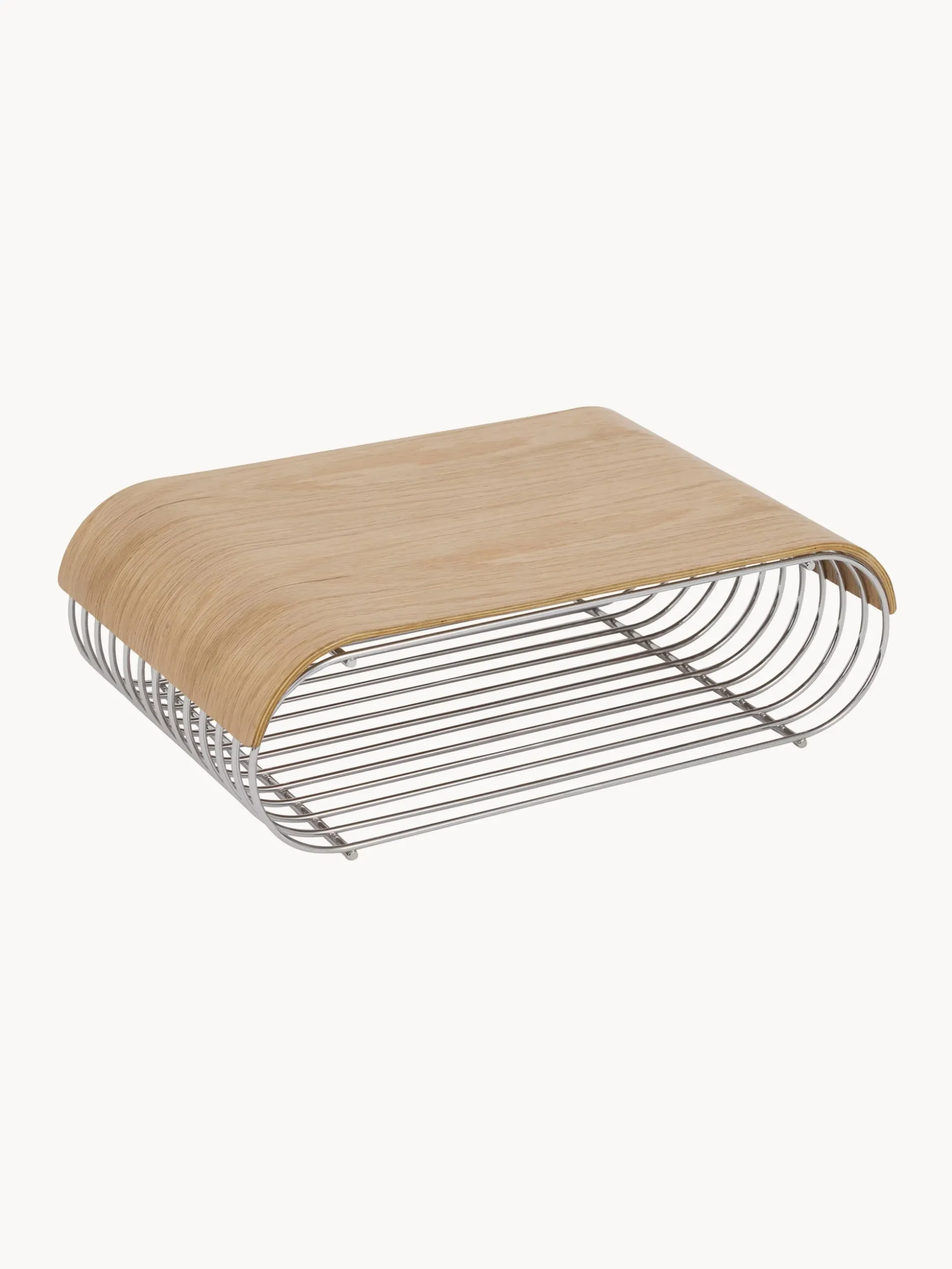 Pannello in legno di quercia per mensola da parete Curva
