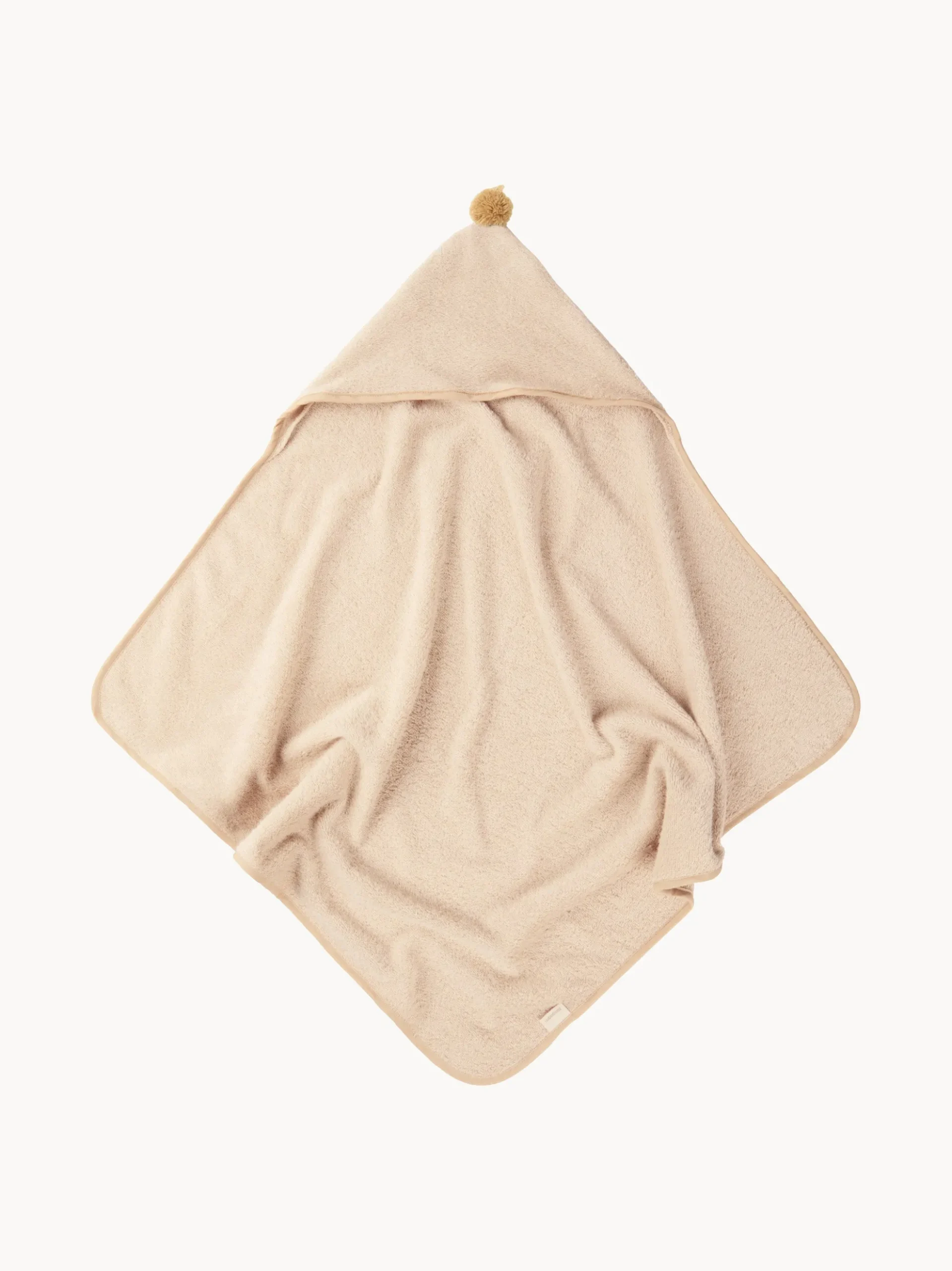 Panno per bambini con cappuccio Latte