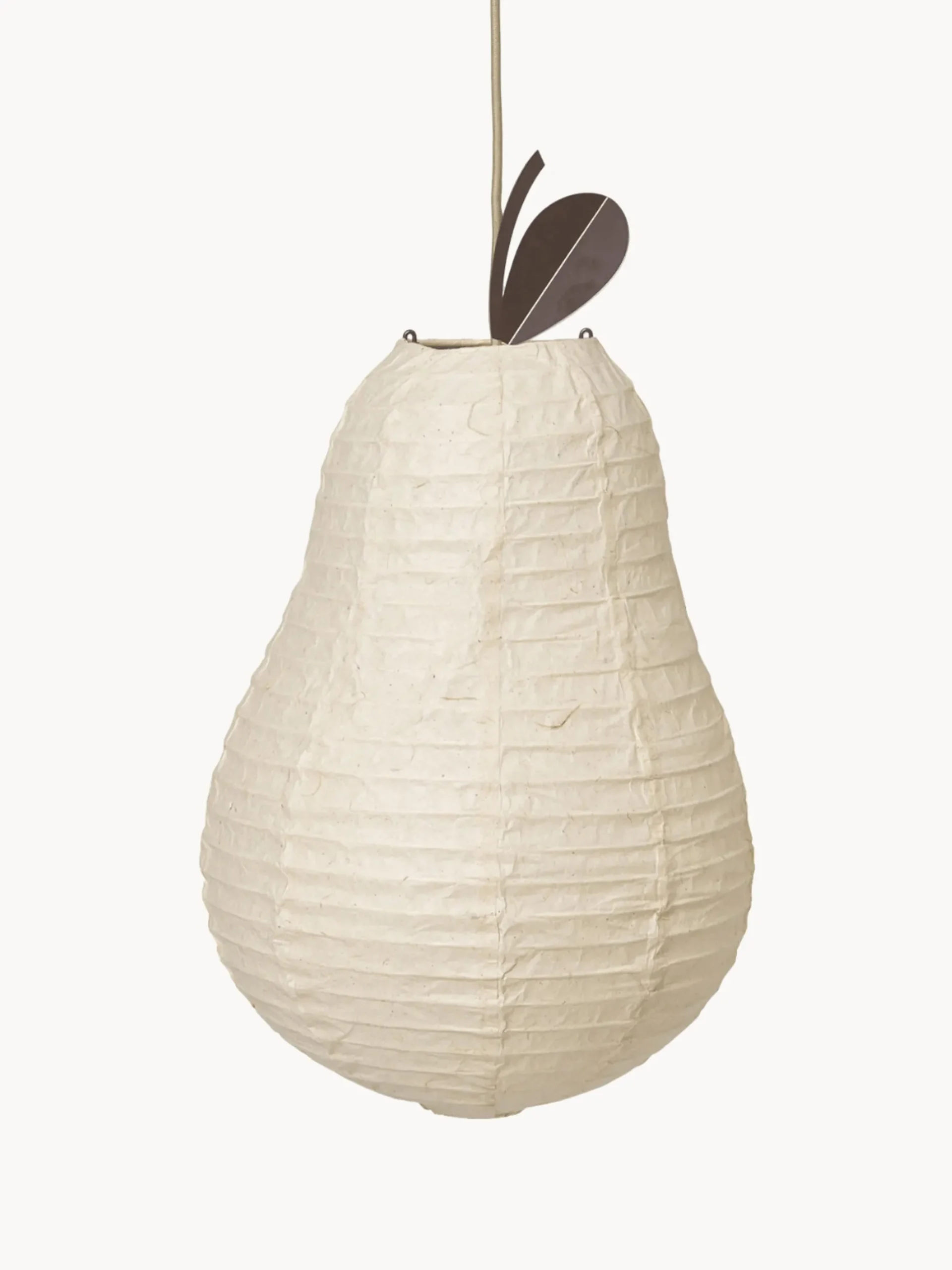 Paralume in carta washi fatto a mano Pear
