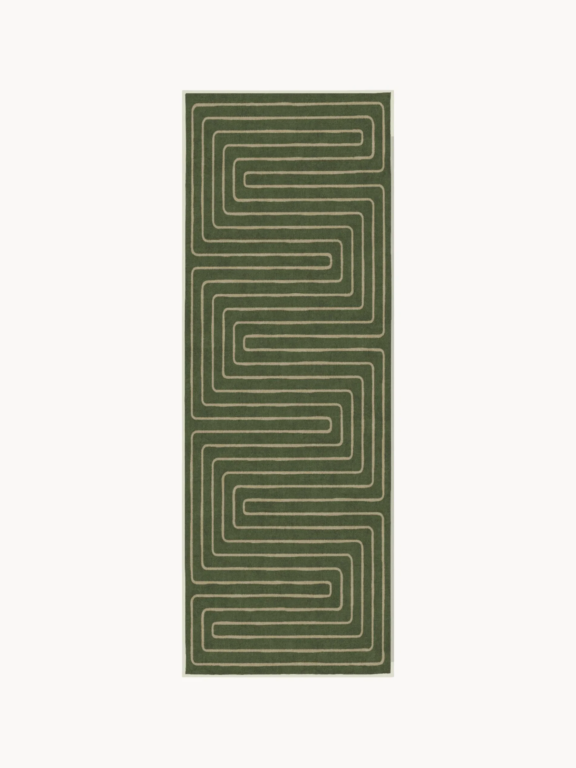 Passatoia a pelo corto lavabile Labyrinth by Jonathan Adler
