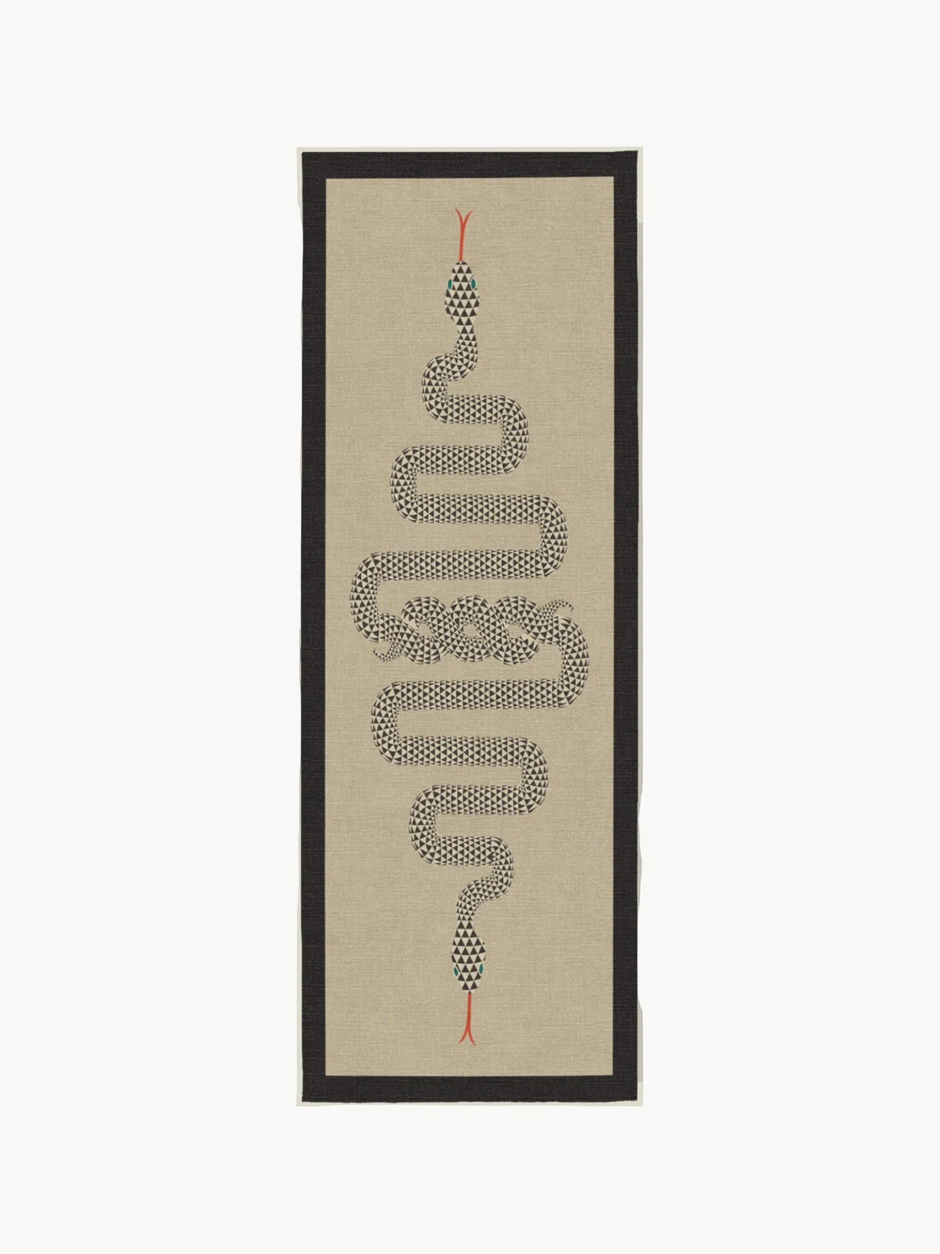 Passatoia a pelo corto lavabile Venom by Jonathan Adler