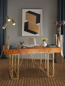 Passatoia a pelo corto lavabile Labyrinth by Jonathan Adler