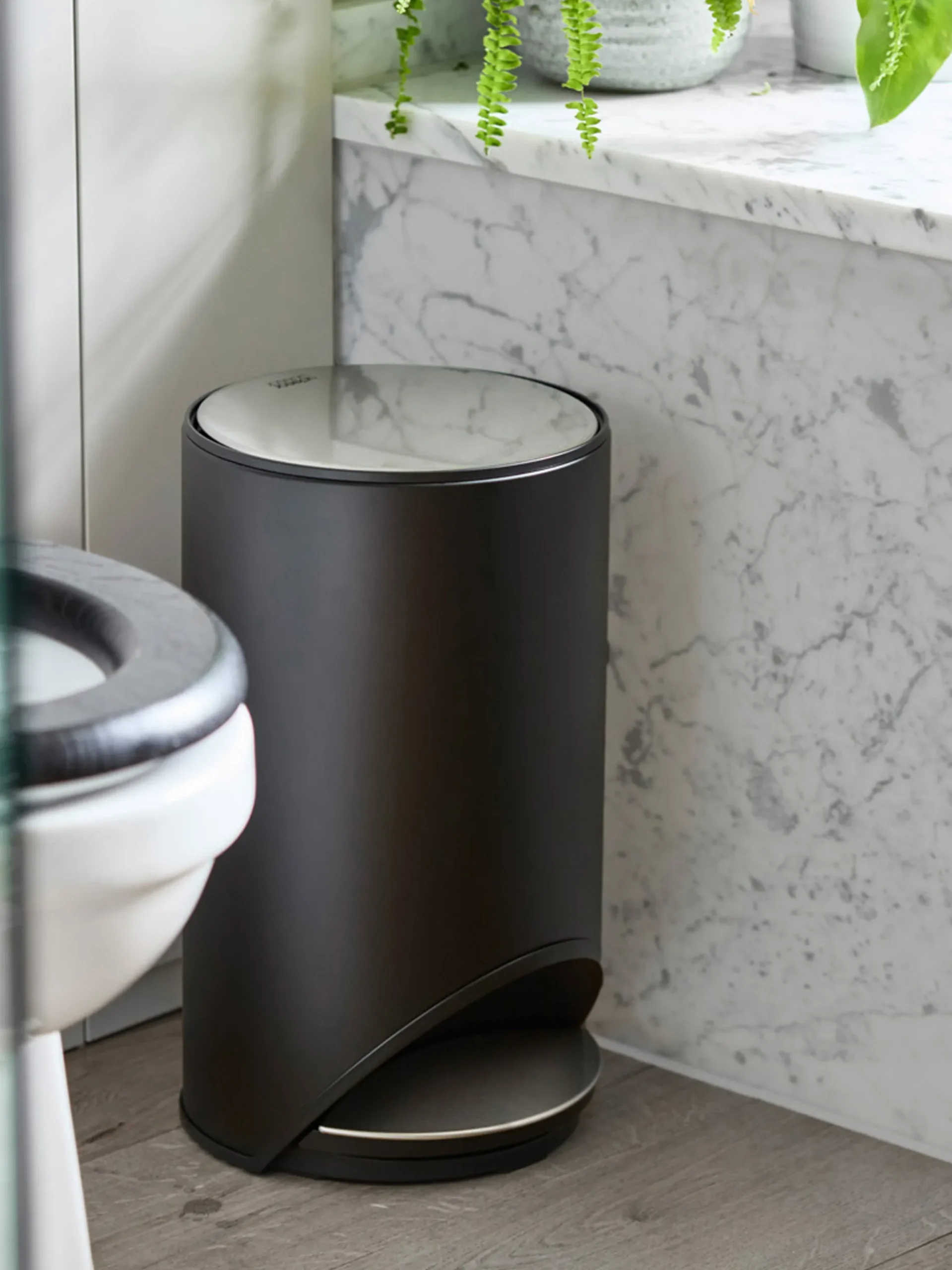Pattumiera con funzione pedale Arc, 10 L