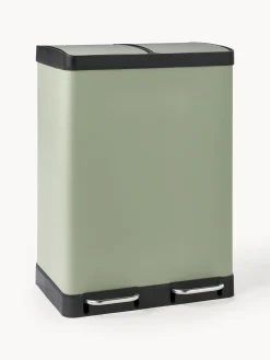 Pattumiera con funzione a pedale Rafa, 2 x 30 L