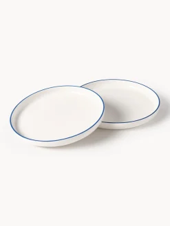 Piatti da colazione in porcellana Facile 2 pz