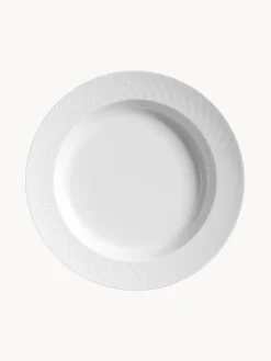 Piatti fondi fatti a mano in poercellana No. 41 2 pz