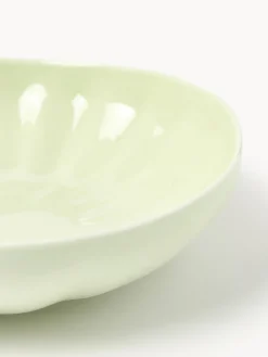Piatti fondi in porcellana con rilievo Sali 4 pz