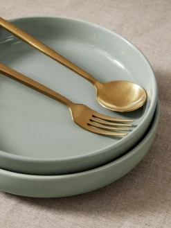 Piatti per pasta in porcellana Nessa 4 pz