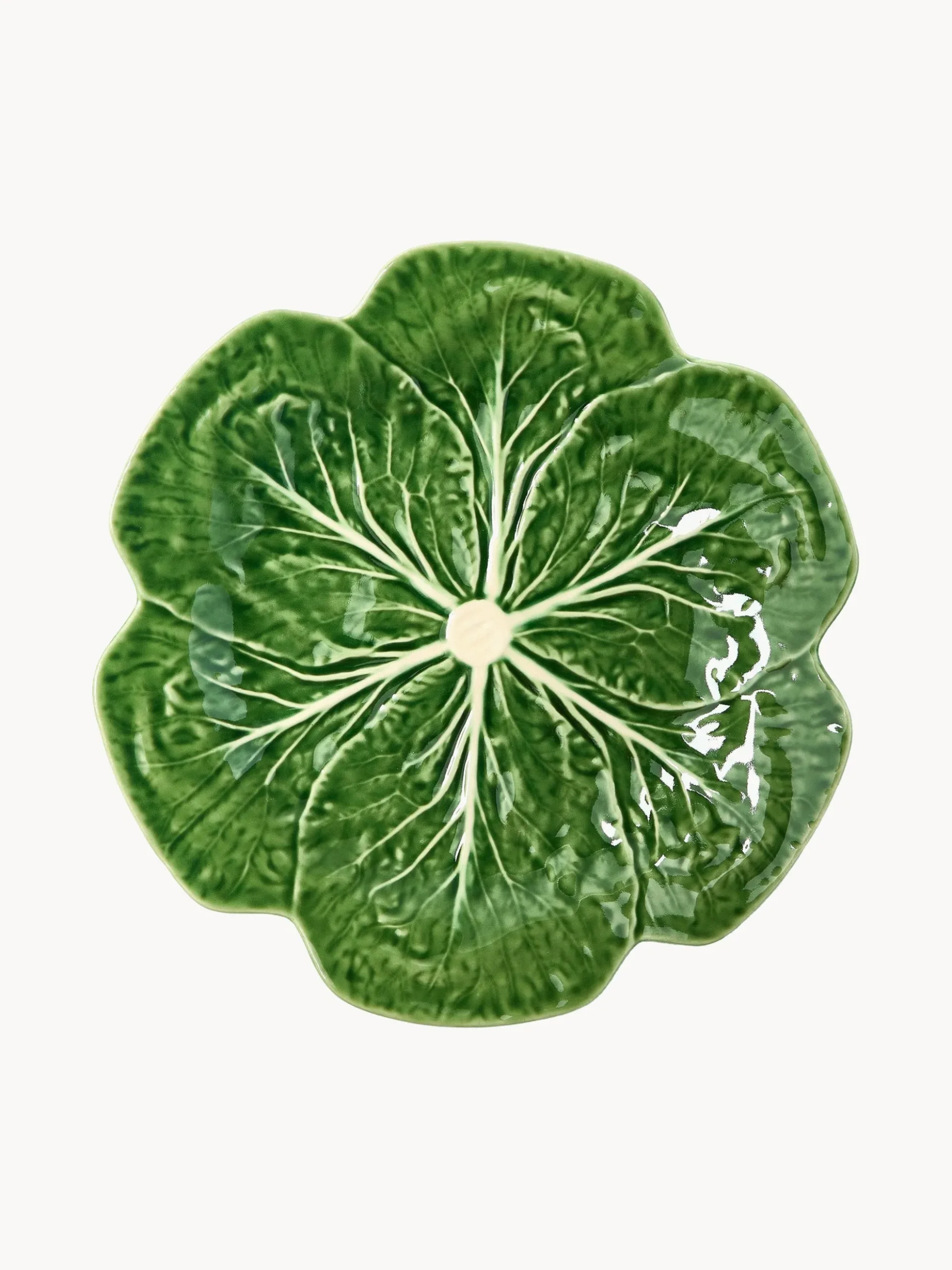 Piatti piani dipinti a mano Cabbage 2 pz