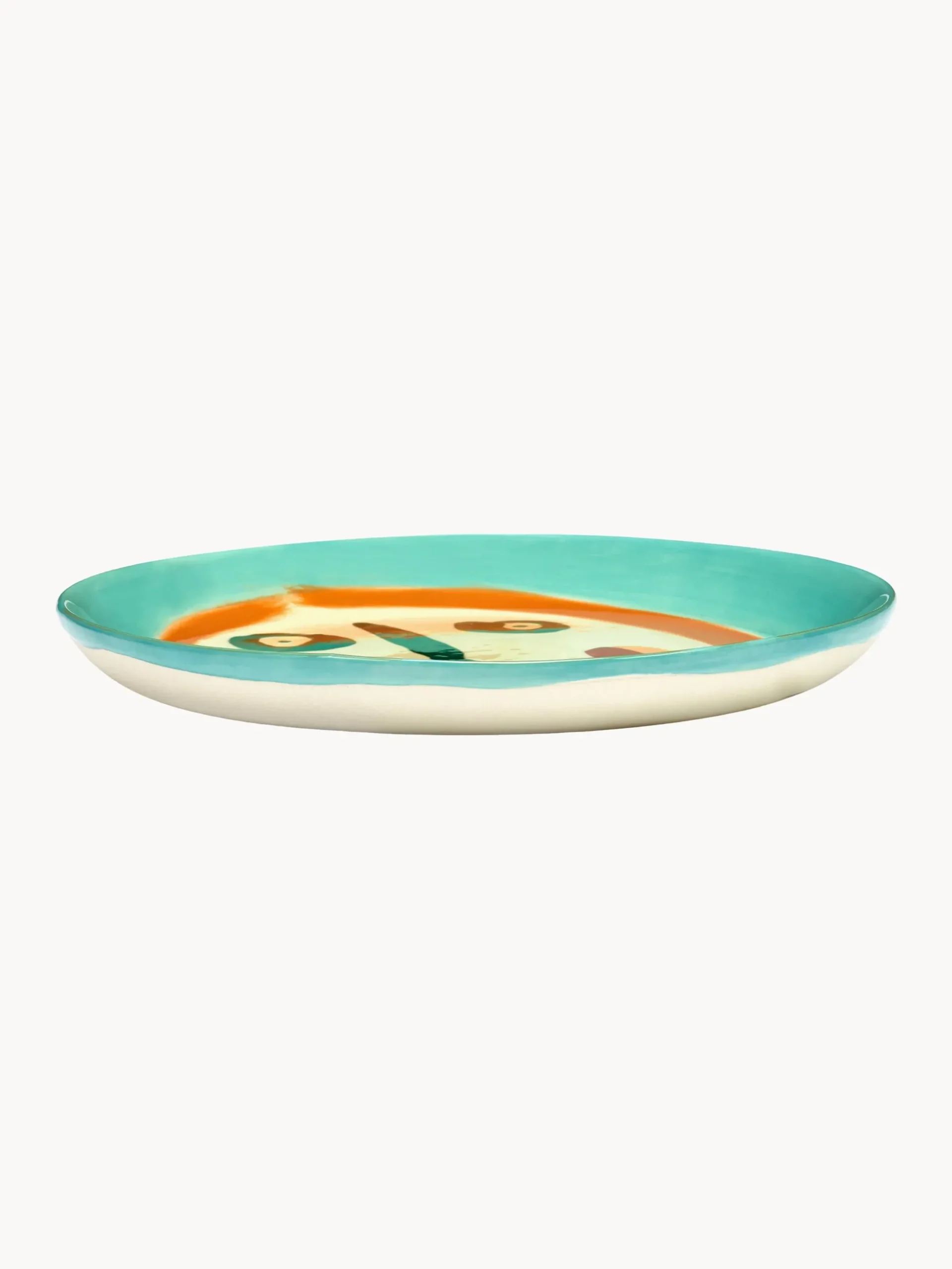 Piatti da colazione con smalto reattivo Feast 2 pz