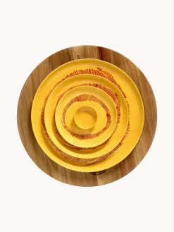 Piatti da colazione con smalto reattivo Feast 2 pz