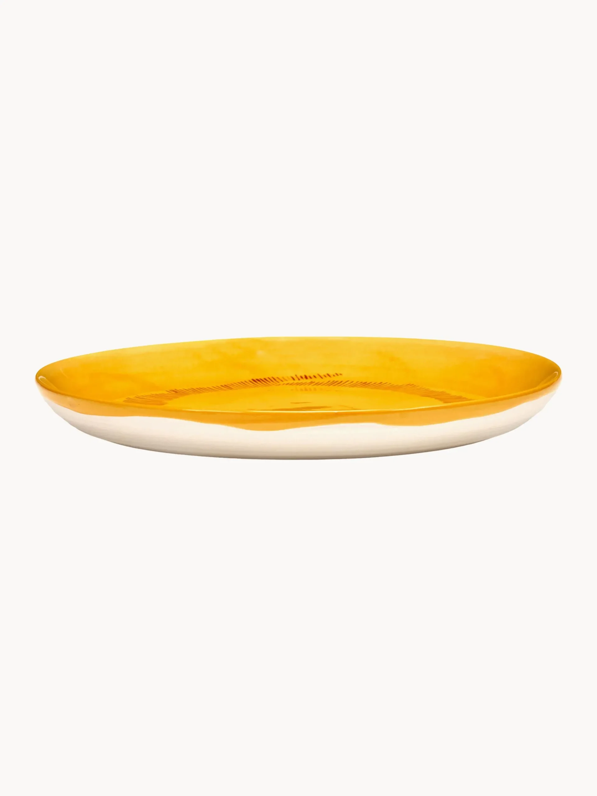Piatti da colazione con smalto reattivo Feast 2 pz