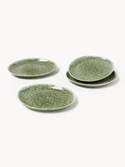 Piatti da colazione fatti a mano dalla forma organica Macey 4 pz