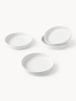 Piatti fondi in porcellana Nessa 4 pz