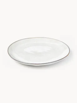 Piattini da dessert fatti a mano Nordic Sand 4 pz