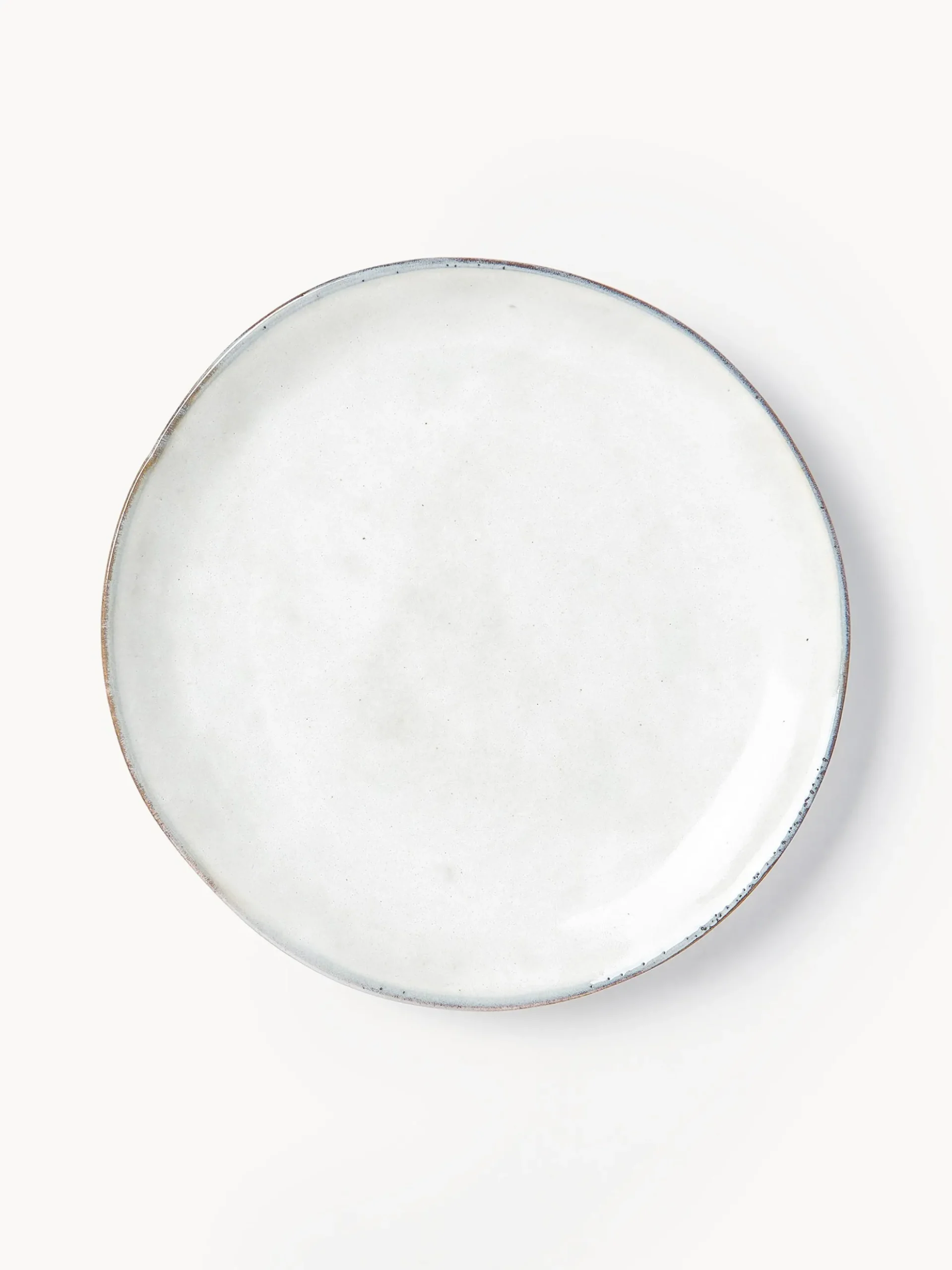 Piattini da dessert fatti a mano Nordic Sand 4 pz