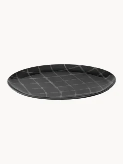 Piattini in porcellana con smalto reattivo Zuma 2 pz
