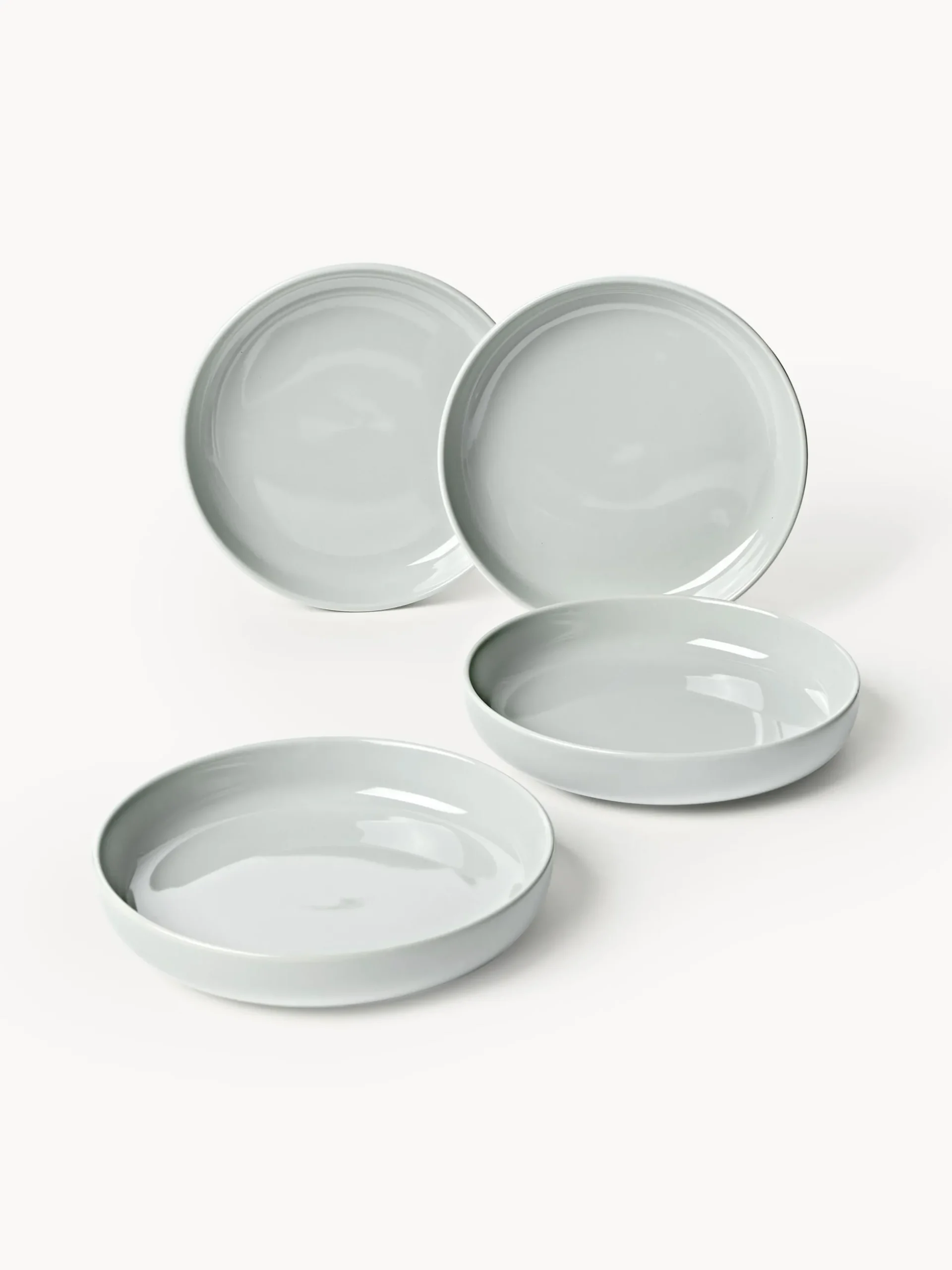 Piatti per pasta in porcellana Nessa 4 pz