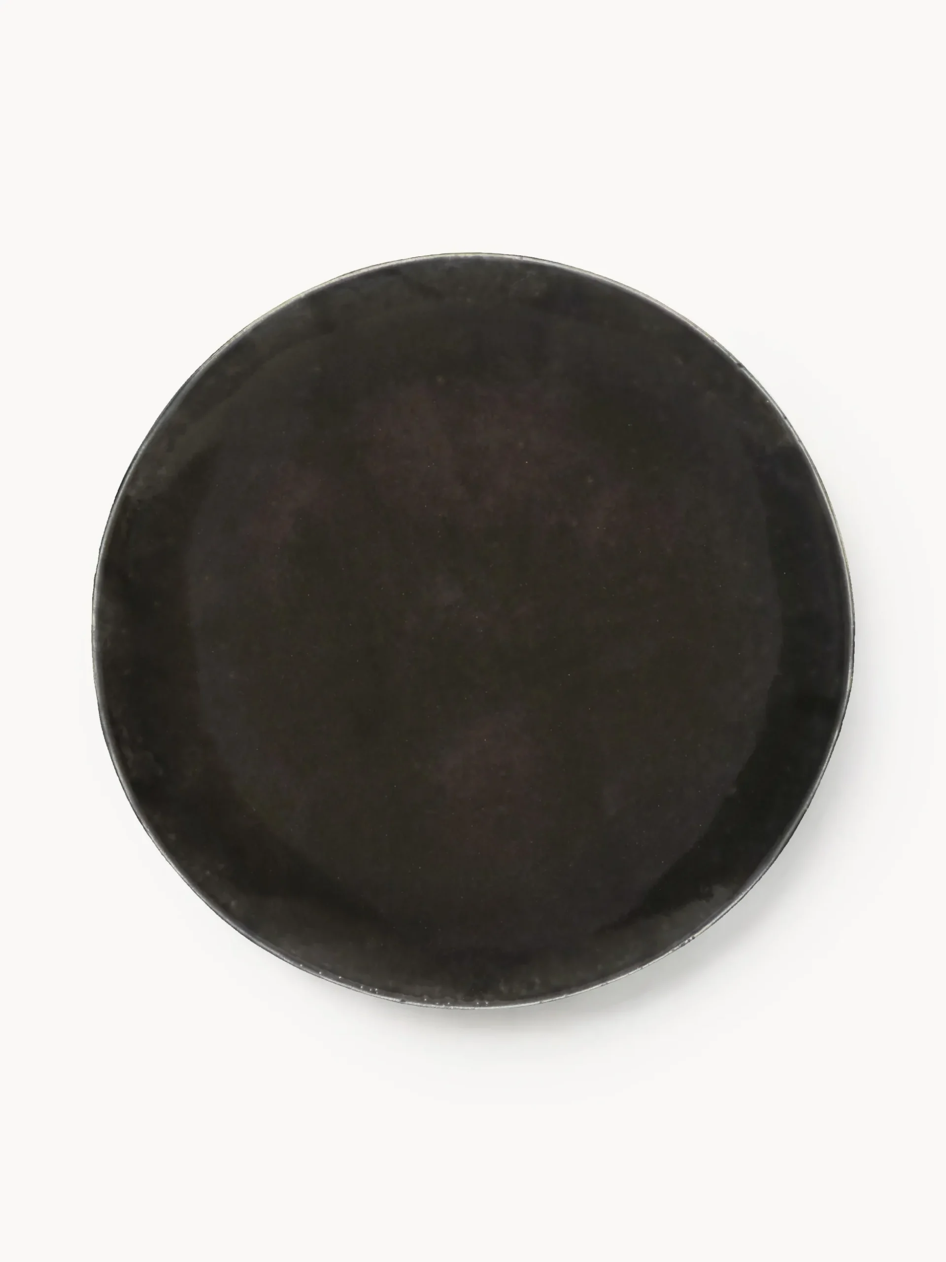 Piatti piani fatti a mano Nordic Coal 4 pz
