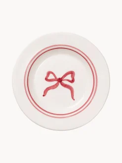 Piatto da dessert dipinto a mano Bow