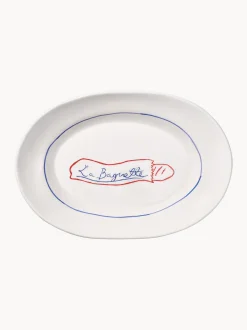 Piatto da portata dipinto a mano Picnic