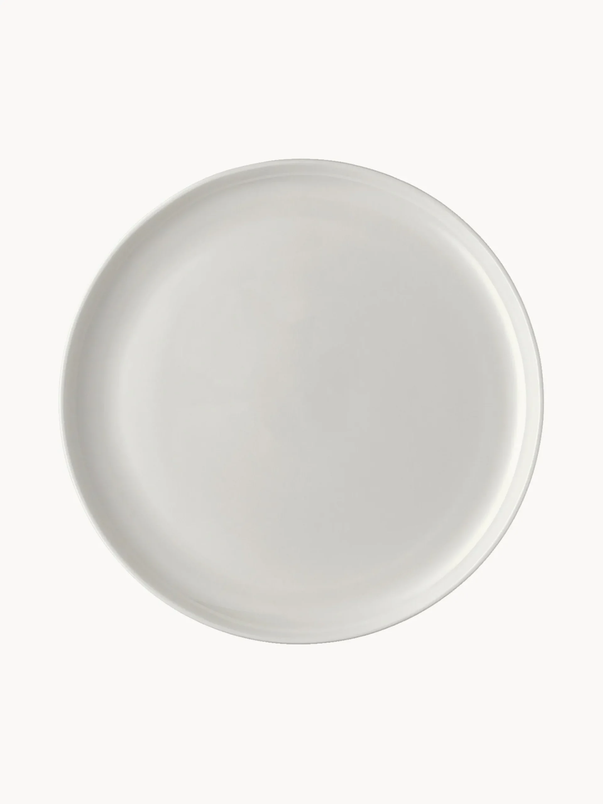 Piatto piano in Fine Bone China Jade Lift