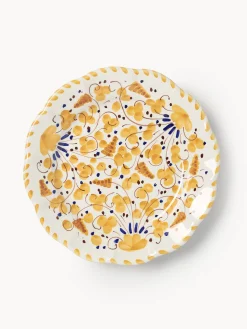 Piatto da colazione fatto a mano Toscana
