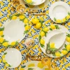 Piatto da portata dipinto a mano Lemon
