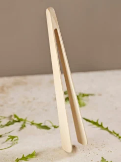 Pinza per alimenti in legno di faggio Singles