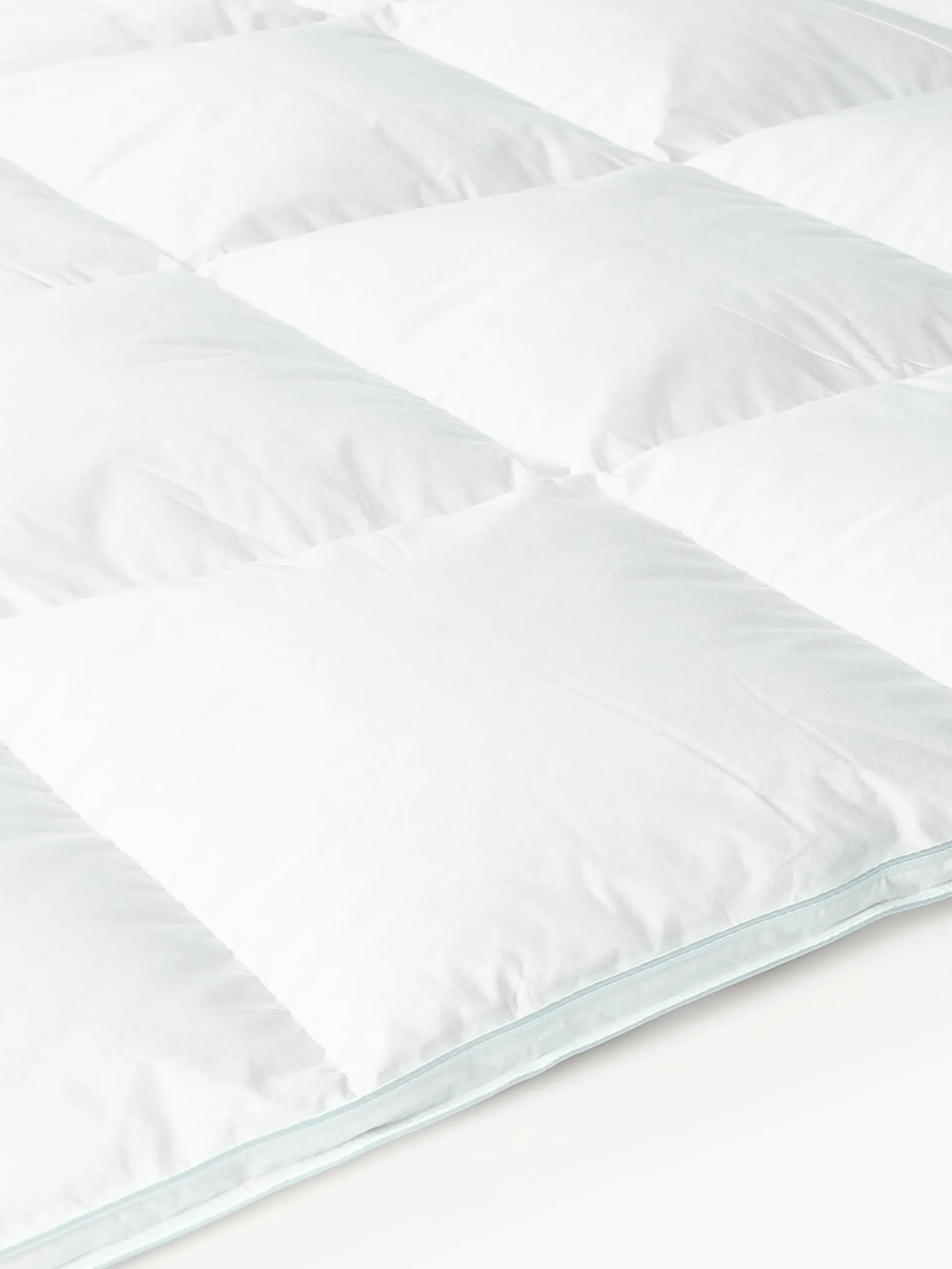 Piumino extra caldo a cassettoni in piuma d'oca Comfort