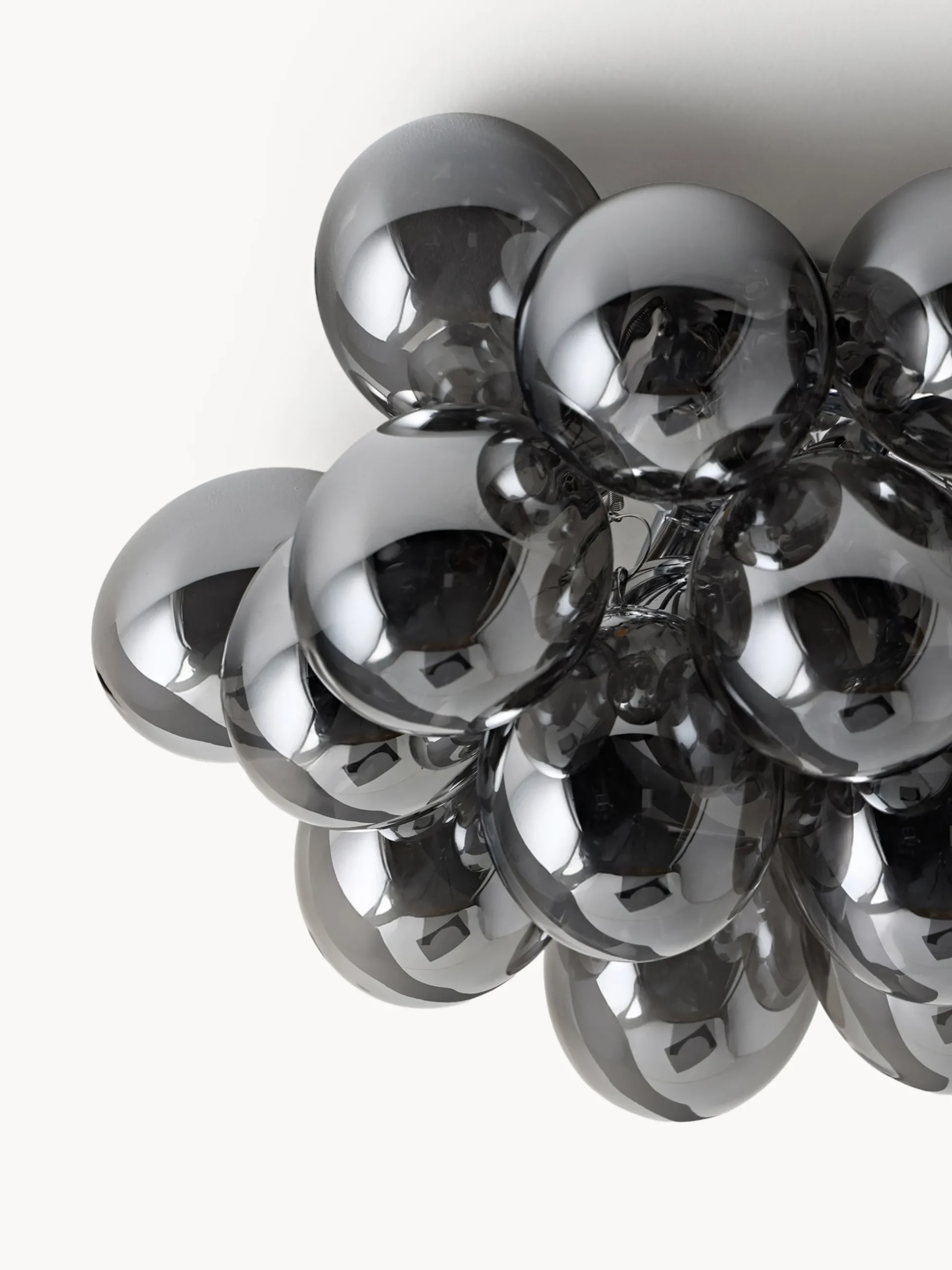 Plafoniera a LED in vetro soffiato Gross
