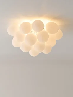 Plafoniera a LED in vetro soffiato Gross