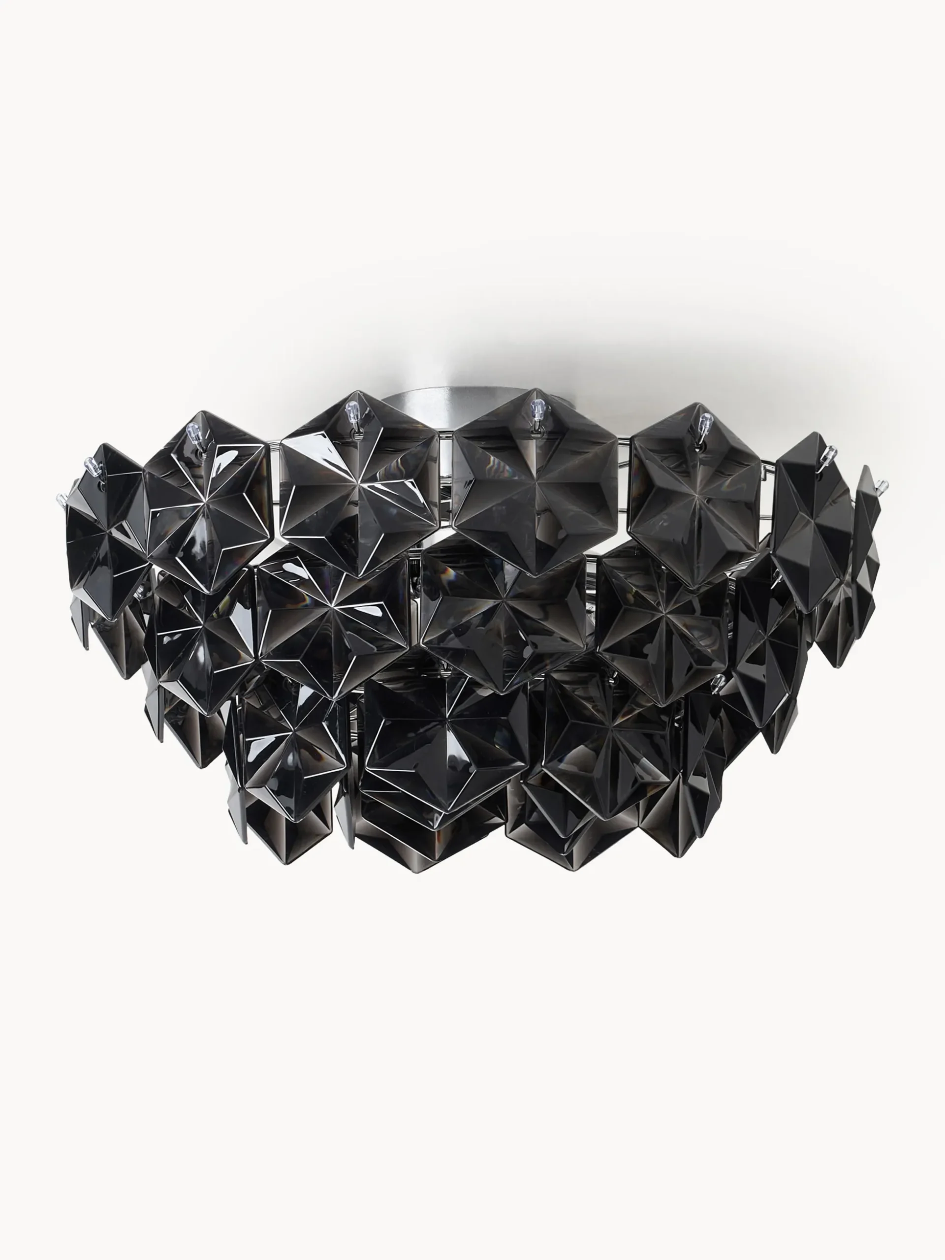 Plafoniera di design in vetro Monarque