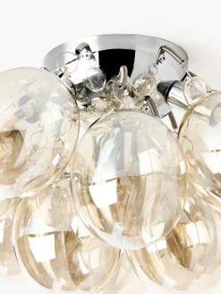 Plafoniera piccola con sfere in vetro Gross