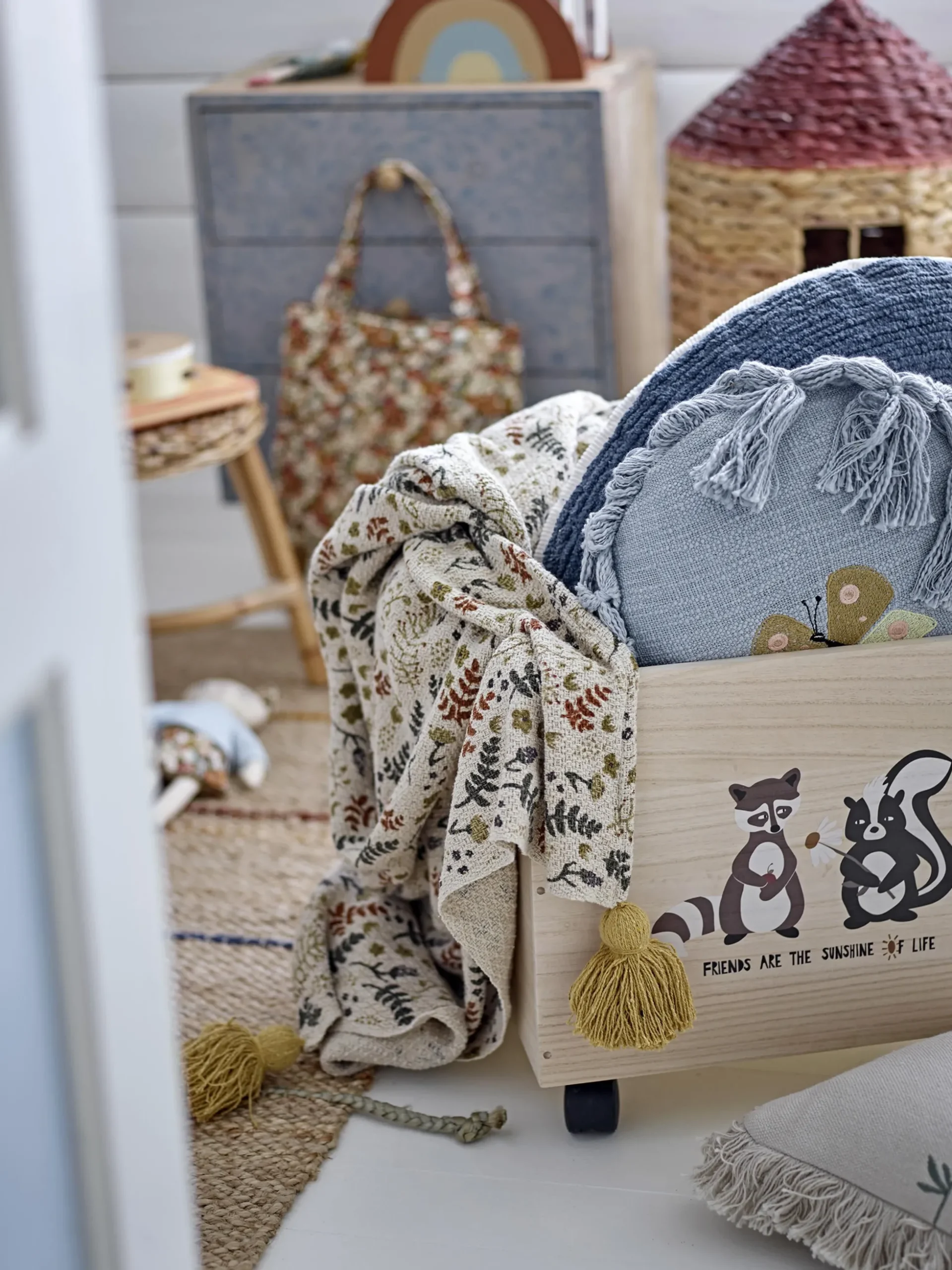 Plaid con nappe Filipa