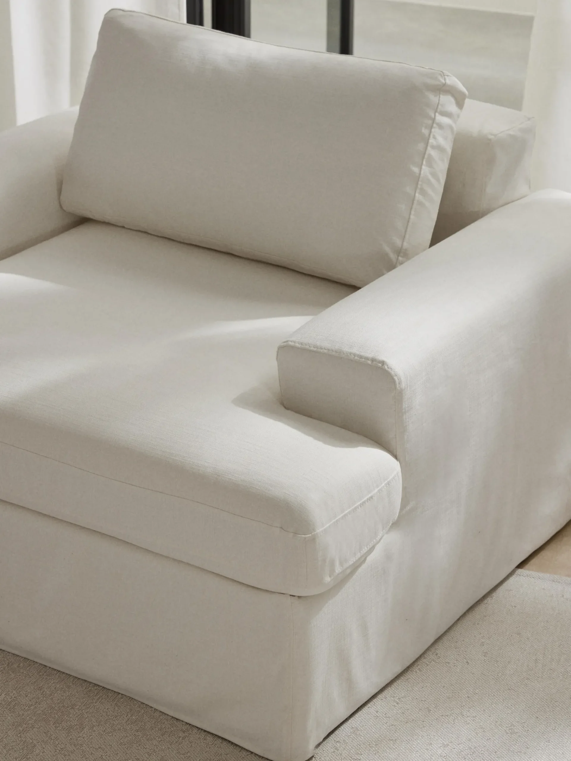 Poltrona con rivestimento sfoderabile Russell